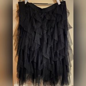 Size 24 - Wild Pixie Skirt - black NWOT